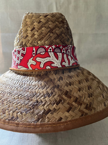 Lifeguard Hat with Hermès Scarf Band (LIF147)