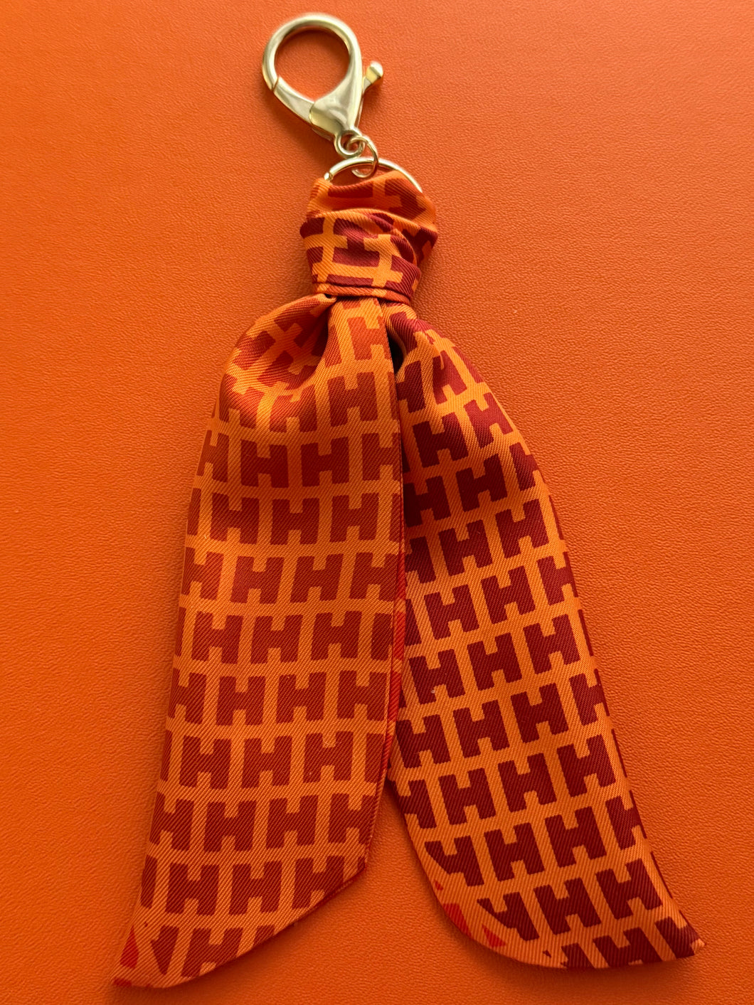 Hermès Scarf Bag Charm (BCH794)