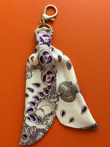 Hermès Scarf Bag Charm (BCH796)