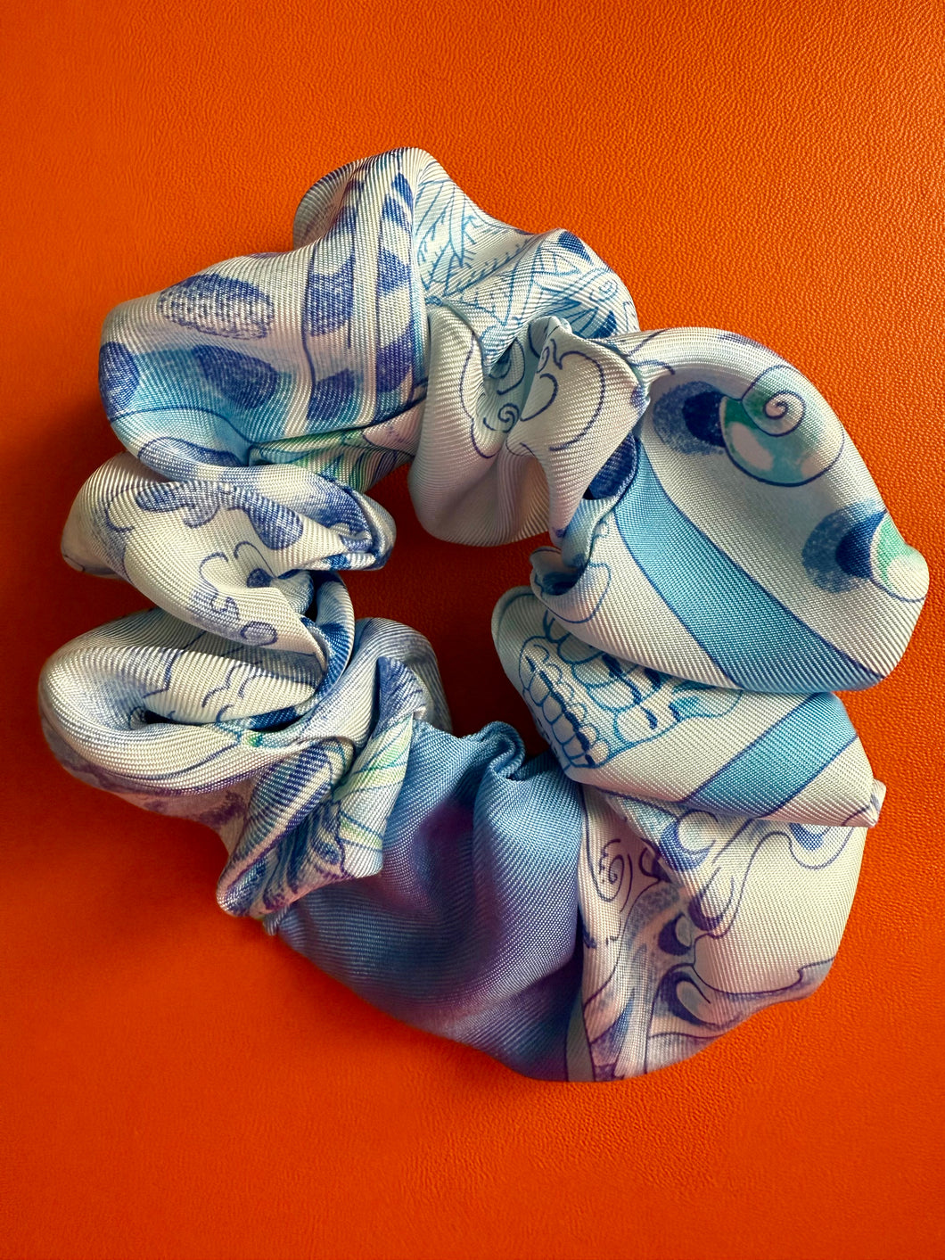 Hermès Scarf Scrunchie (SCR556