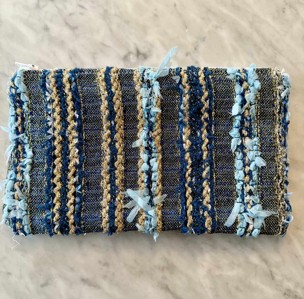 Chanel Tweed Zippered Pouch (CTP157)