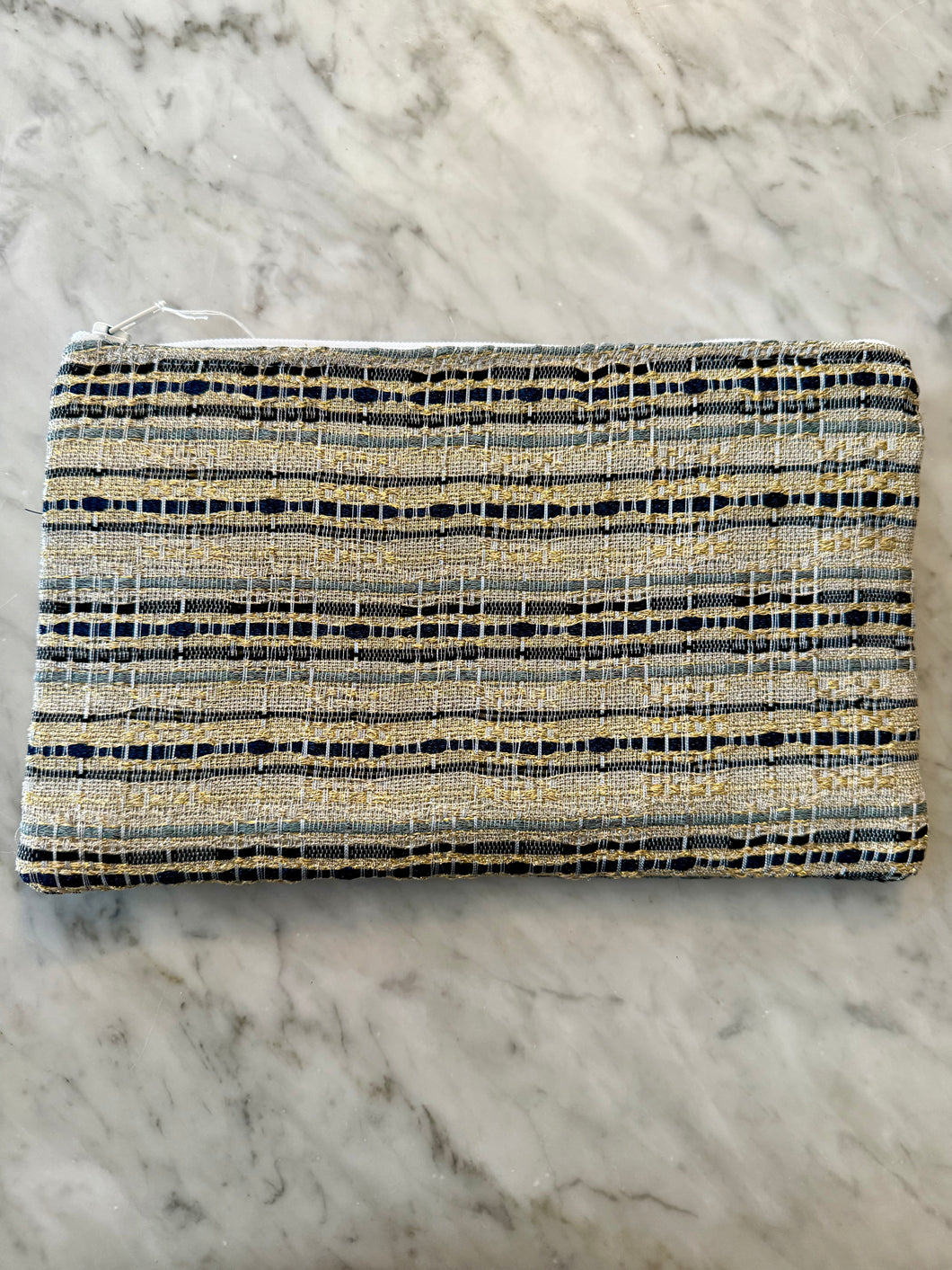 Chanel Tweed Double Sided Zippered Pouch (CDP110)