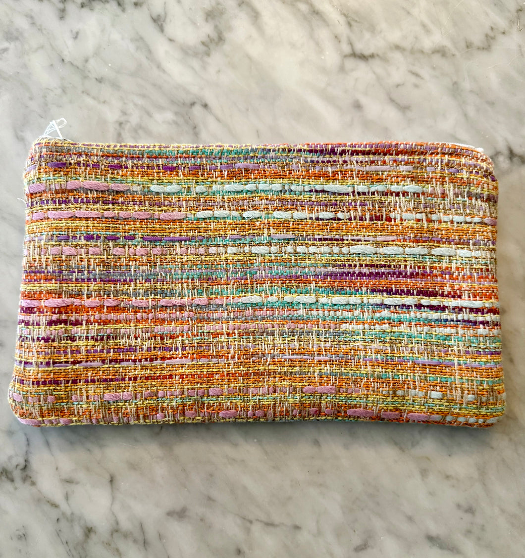 Chanel Tweed Zippered Pouch (CTP126)