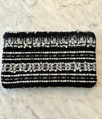 Chanel Tweed Zippered Pouch (CTP127))