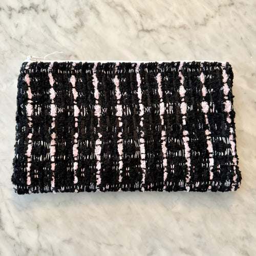 Chanel Tweed Zippered Pouch (CTP129)