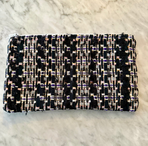 Chanel Tweed Zippered Pouch (CTP134)