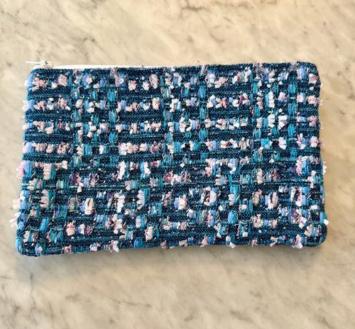 Chanel Tweed Zippered Pouch (CTP135)