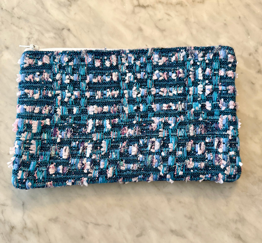 Chanel Tweed Zippered Pouch (CTP135)