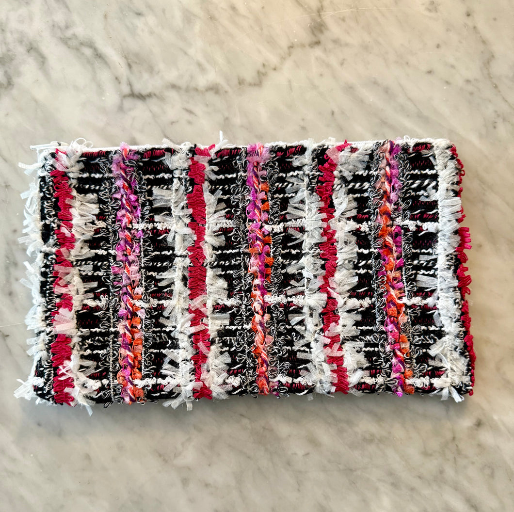 Chanel Tweed Zippered Pouch (CTP143)