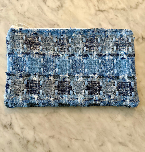 Chanel Tweed Zippered Pouch (CTP148)
