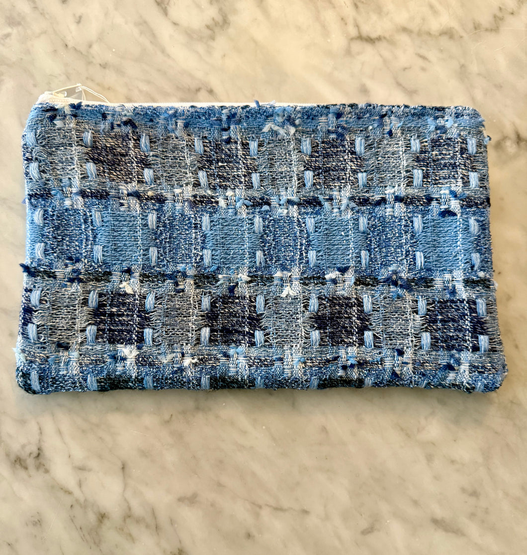 Chanel Tweed Zippered Pouch (CTP148)