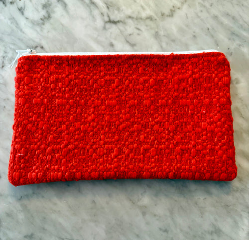 Chanel Tweed Zippered Pouch (CTP150)