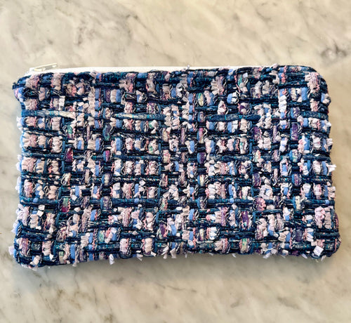 Chanel Tweed Zippered Pouch (CTP152)