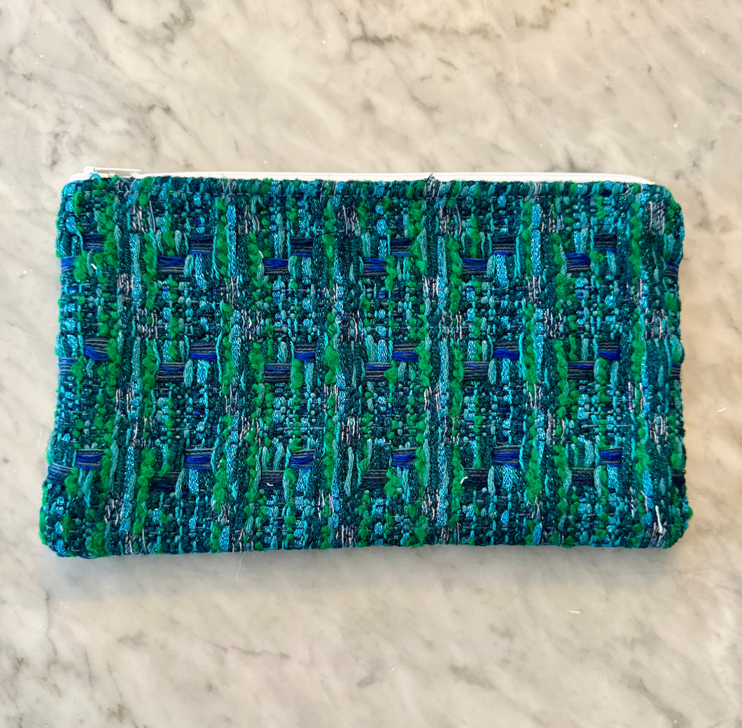 Chanel Tweed Zippered Pouch (CTP155)