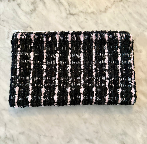 Chanel Tweed Zippered Pouch (CTP156)