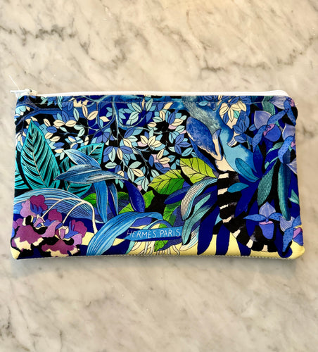 Hermès Scarf Zippered Pouch (ZPH710)