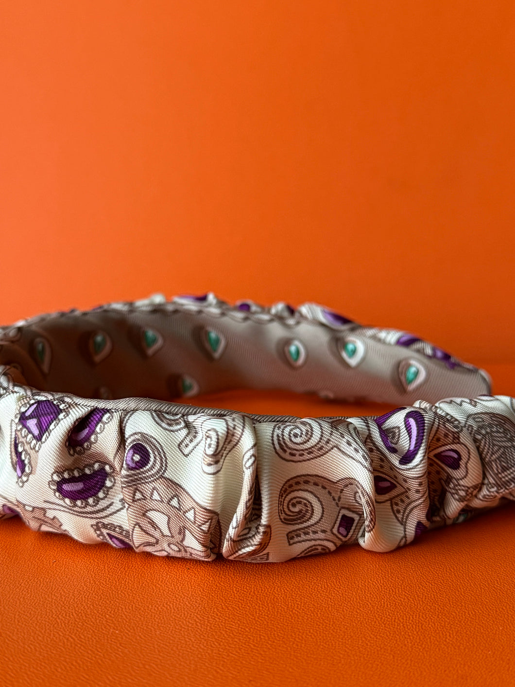 Hermès Scarf Headband (HBD487)