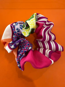 Hermès Scarf Scrunchie (SCR557)